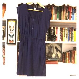 Blue Old Navy Dress With Pockets